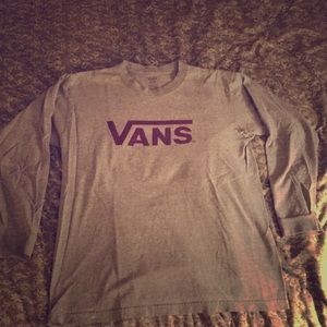 Vans long sleeve shirt